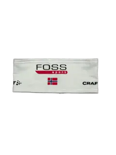 Foss Sport Pannebånd Hvit S/M Foss Pannebånd i høy kvalitet - Hvit