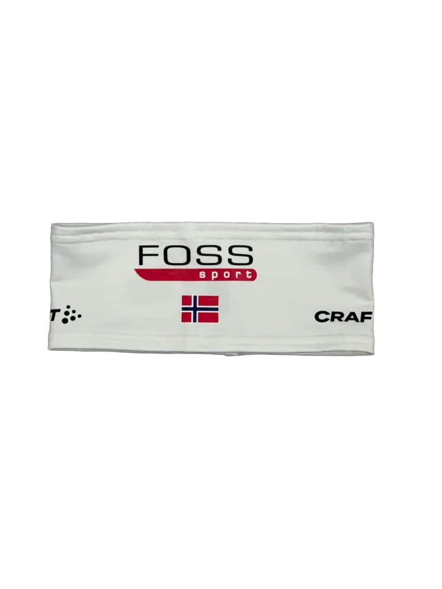 Foss Sport Pannebånd Hvit S/M Foss Pannebånd i høy kvalitet - Hvit 