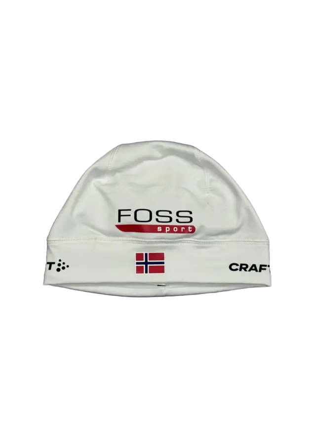 Foss Sport Lue Craft OS Hvit Foss Lue  i høy kvalitet – Hvit 
