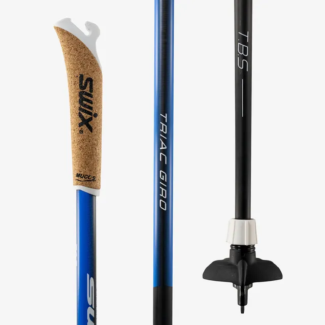 Swix Skistav Triac Giro CRX  147,5 cm Racingstav med lav vekt og god stivhet 