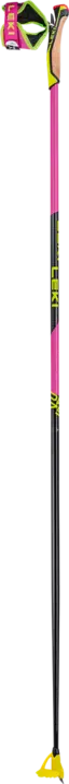 Leki Skistaver PRC 750 Pink 140 Lett karbonstav med topp grep 