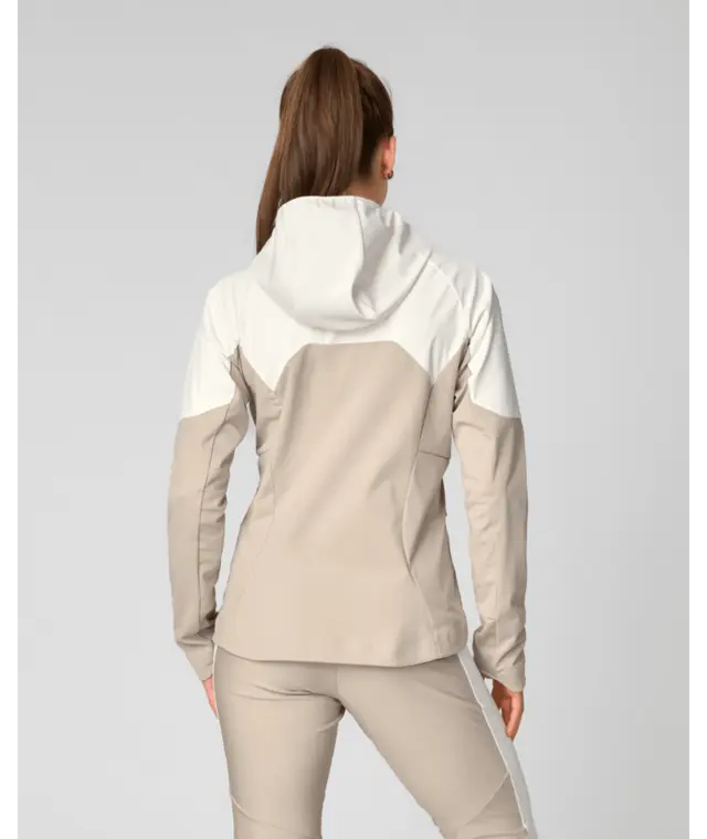 Johaug Jakke Cloud Insulated L Værbestandig treningsjakke 3-lags - Tofu 