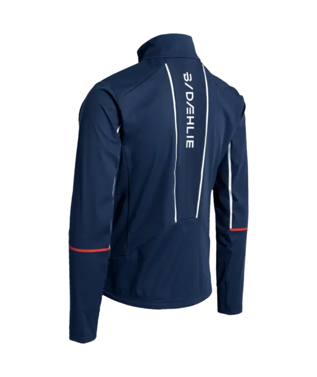 Dæhlie Herre Jakke Pace M Jakke for intens langrennstrening - Navy 