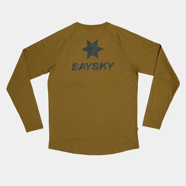 SAYSKY M Fleece Blaze LS Light S Lett fleece for aktive dager - camel 