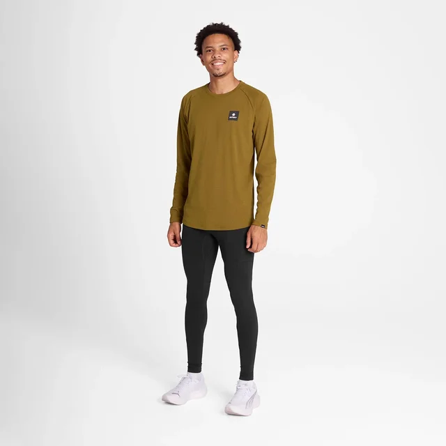 SAYSKY M Fleece Blaze LS Light S Lett fleece for aktive dager - camel 