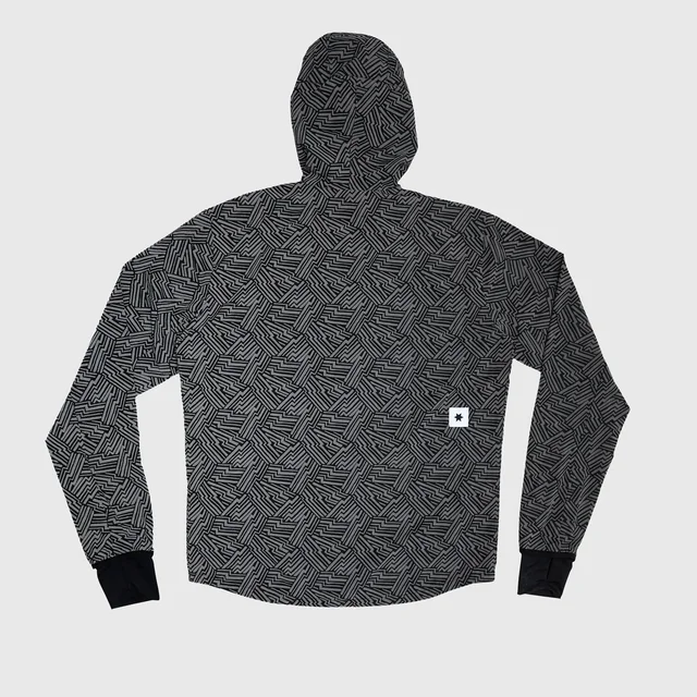 SAYSKY M Jakke Reflective Blaze S Lett og varm løpejakke til vinteren 