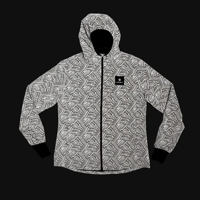 SAYSKY Dame Jakke Blaze Reflective L Lett og varm løpejakke til vinteren 