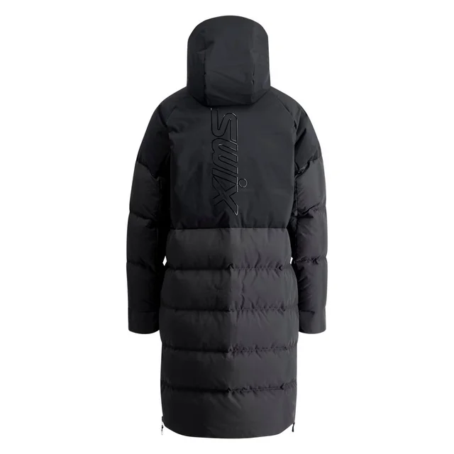 Swix Dame Parkas Horizon S God og varm parkas - Jet Black 