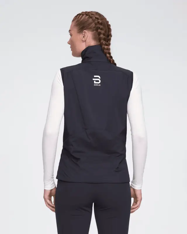 Dæhlie Dame Vest Momentum M Isolerende vest til tur og trening-Black 