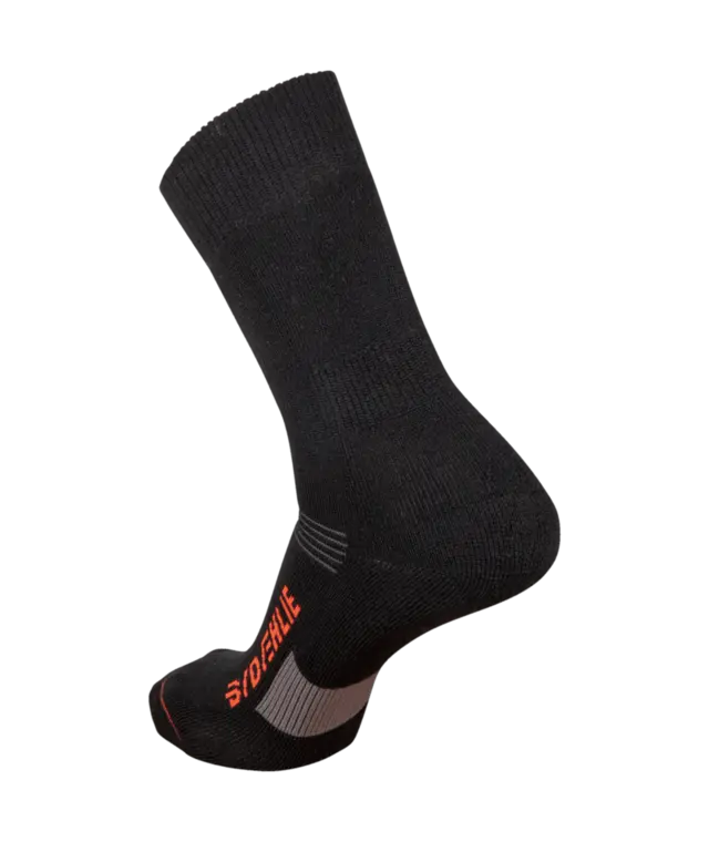 Dæhlie Sokker Active Wool Thick 37-39 Skisokker med 70% merionoull - Black 