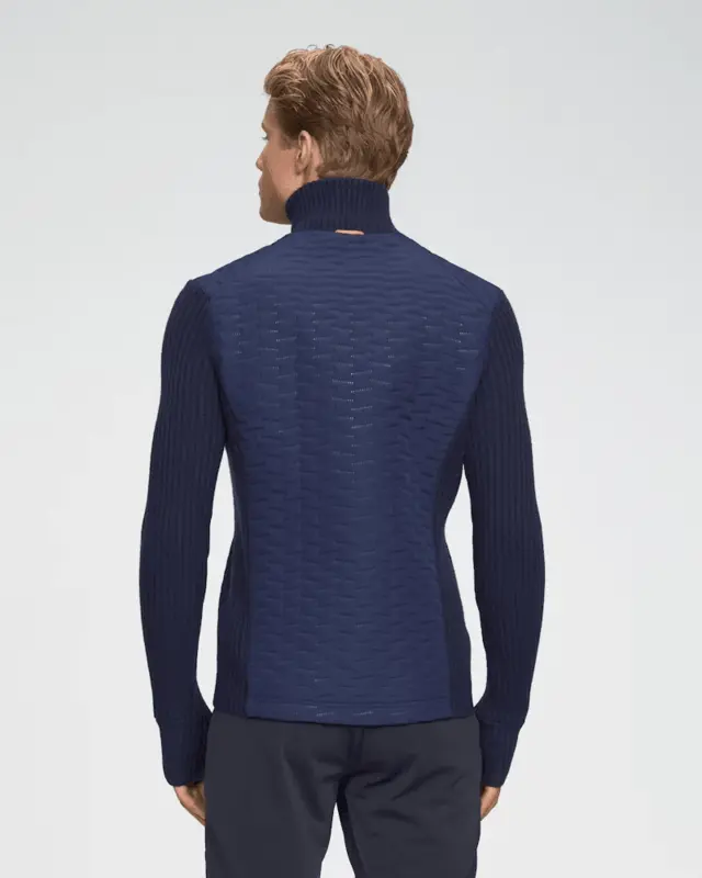 Dæhlie Herre Jakke Full Zip Comfy L Perfekt før og etter trening - Navy 