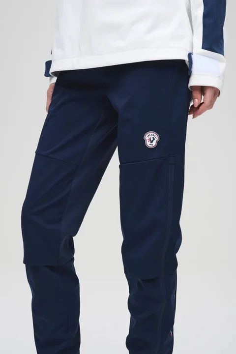 Les Arcs W Martine Light Bukse L Langrennsbukse med god stretch - Navy 