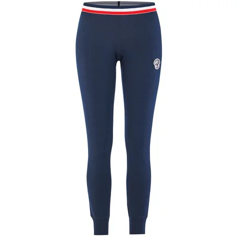 Les Arcs W Isabelle Wool Bukse Varm to-lags ullbukse - Navy