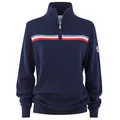 Les Arcs W Emmy Ski Polo S Merinoull ski-polo med høy hals - Navy