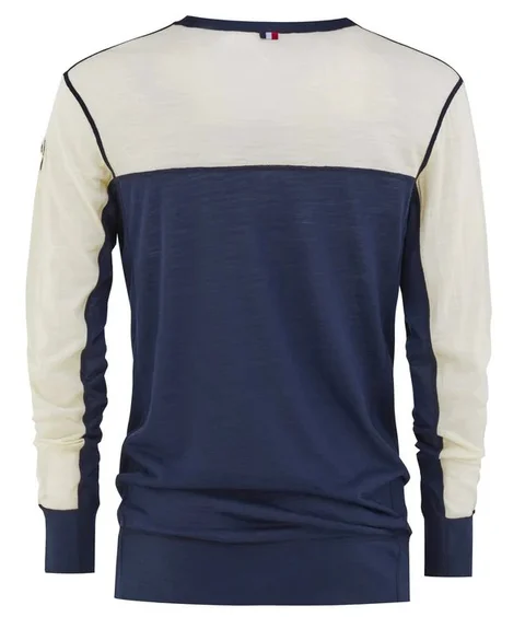 Les Arcs M Nathan Wool Trøye M Tynn og tidløs ulltrøye - N-W 