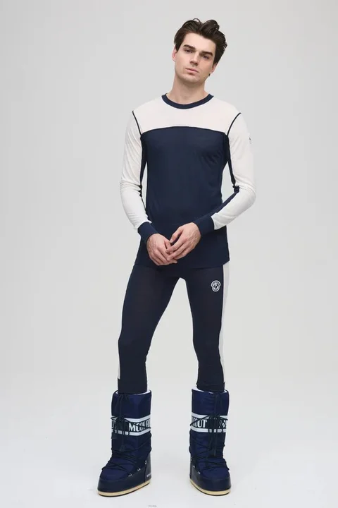 Les Arcs M Nathan Wool Bukse XL Tynn ullbukse med klassisk stil - N-W 