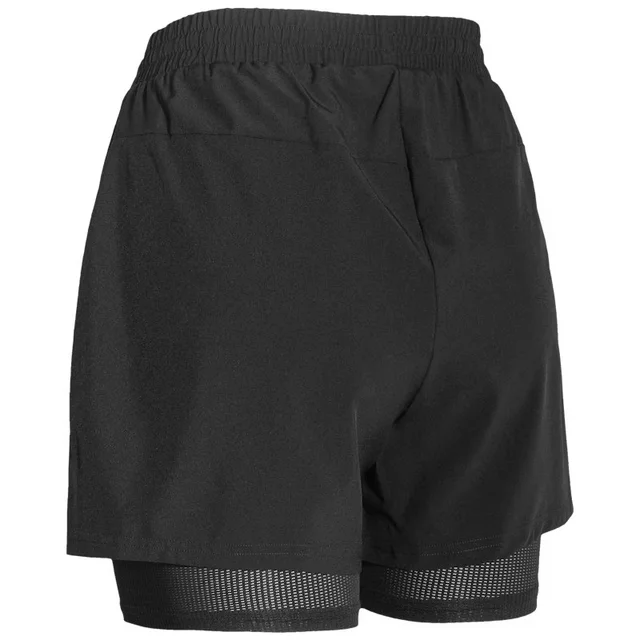 Dæhlie Dame Shorts Run 2in1 S Perfekt løpeshorts med innertights - Bl 