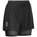 Dæhlie Dame Shorts Run 2in1 S Perfekt løpeshorts med innertights - Bl