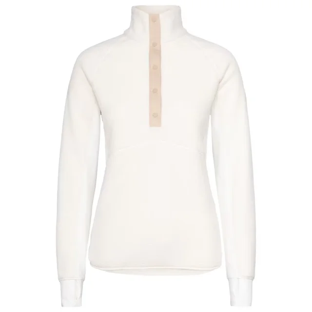 Johaug Genser Fusion Pile Henley S Varm, myk og konfortabel fleece - Tofu 