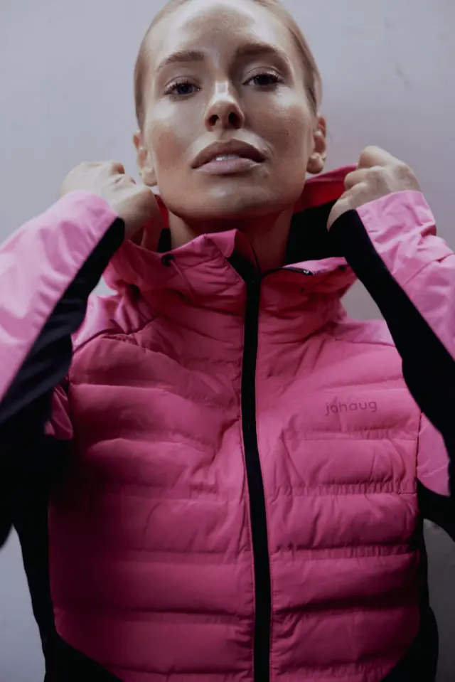 Johaug Dame Jakke Concept 2.0 S Allsidig og varm bestsleger jakke - PINK 