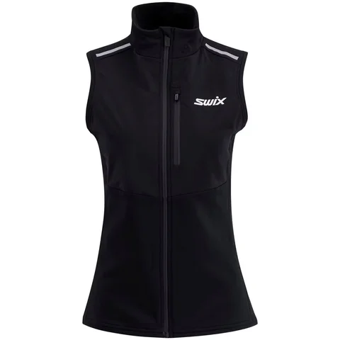 Swix Dame Vest Focus Warm Allsidig vest for kalde treningsdager