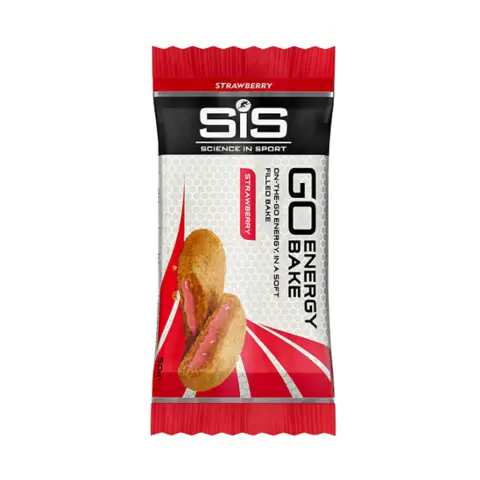 SIS Go Energy Bar Strawberry Bake 50g Energibar med jordbærsmak 