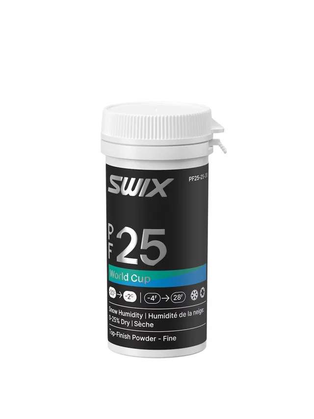 Swix PF25 WC Powder Fine Dry 20G Nysnø kald pulver 