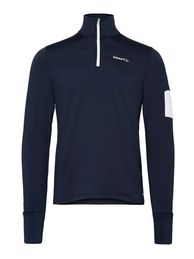 Craft M Trøye LS Adv SubZ 2 S Teknisk løpetrøye med zip-hals 
