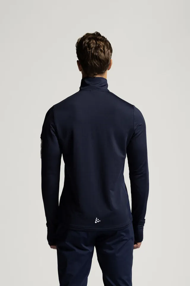 Craft M Trøye LS Adv SubZ 2 S Teknisk løpetrøye med zip-hals 