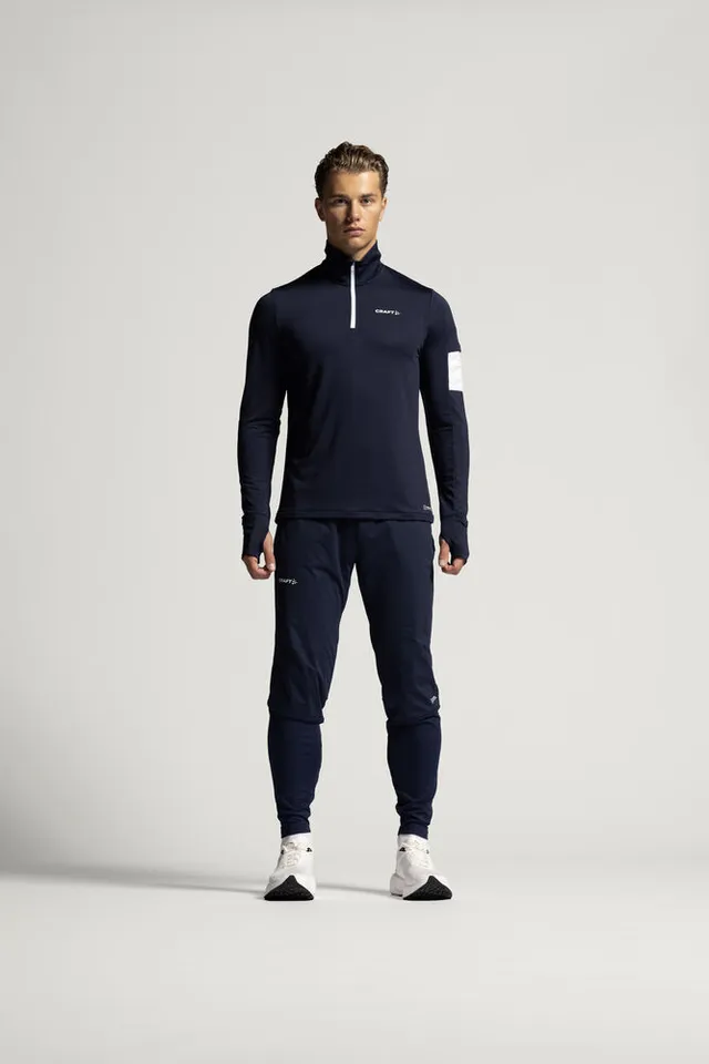 Craft M Trøye LS Adv SubZ 2 S Teknisk løpetrøye med zip-hals 