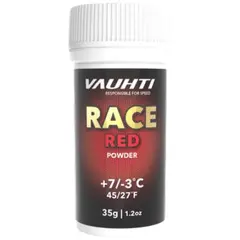 Vauhti Race Red Powder +7/-3 35G Topp ytelse fra -3° til +7°C