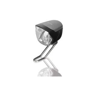 XLC Front light CL-D05 Retro Blk/Grey Klassisk LED-lykt til elsykkel