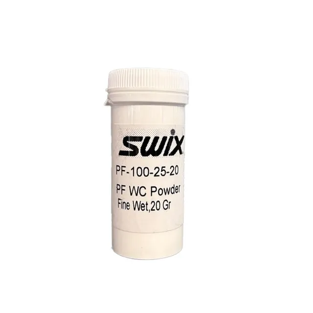 Swix PF100 WC Powder Fine Wet 20G Topp-pulver for våt nysnø 