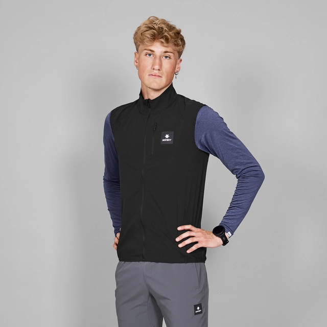 SAYSKY Unisex Vest Clean Pace Flex M Vest for løping,unisex -Black 