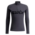 Swix Herre RaceX Merino Half Zip S Varm og pustende ulltr&#248;ye - Phantom