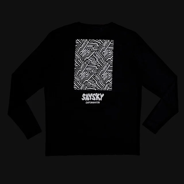 SAYSKY Trøye Reflective Logo Pace LS S Allsidig trøye til løp året rundt 