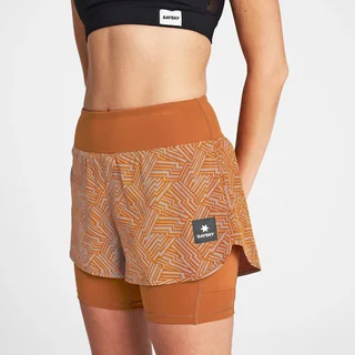 SAYSKY Dame Shorts 2n1 3" Pace Reflekterende treningsshort til dame