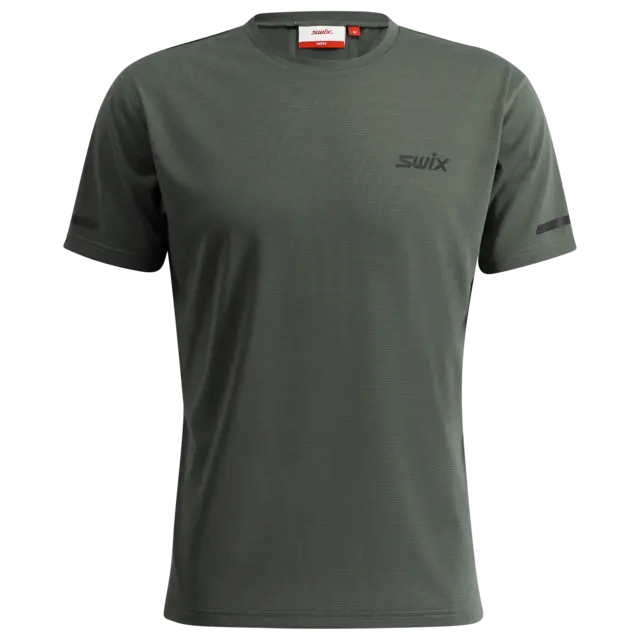 Swix Herre Trøye Pace SS XXL Teknisk t-skjorte til løping - Pine 
