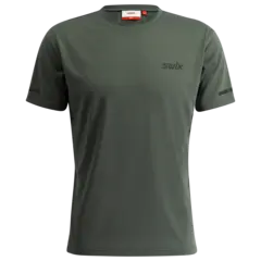 Swix Herre Trøye Pace SS S Teknisk t-skjorte til løping - Pine