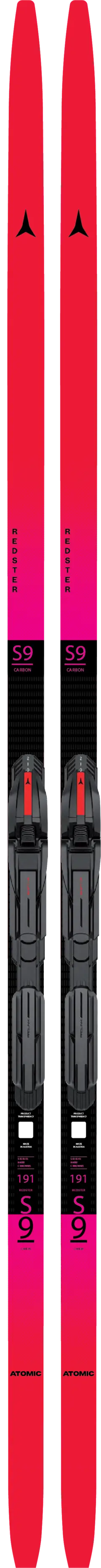 Atomic Ski S9 Carbon Uni Skate Hard 191 Racing skøyteski stabil og rask 25/26