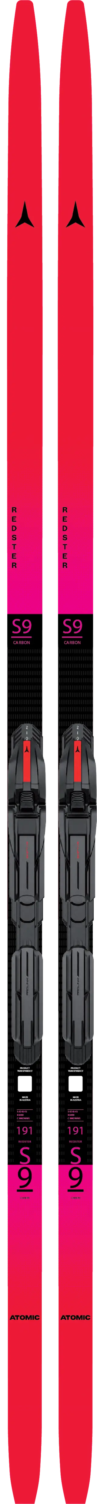 Atomic Ski S9 Carbon Uni Skate Hard 191 Racing skøyteski stabil og rask 25/26 