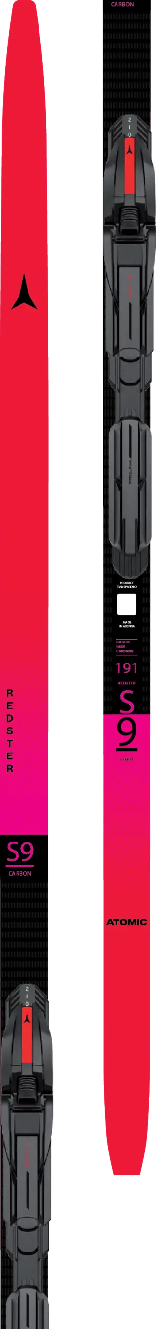 Atomic Ski Redster S9 Cb Uni Med 191 Racing skøyteski stabil og rask 25/26 