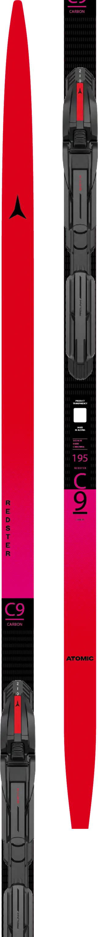 Atomic Ski C9 Carbon Cold Med 204 Racingski klassisk fori kaldt føre 25/26 