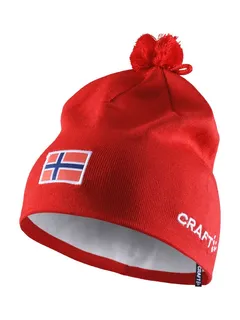 Craft Lue Nor Practice Knit OS Funksjonell tur og treningslue-Red