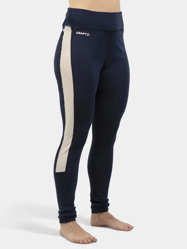 Craft W Bukse Adv Wool Merino XL Varm og teknisk ullbukse 