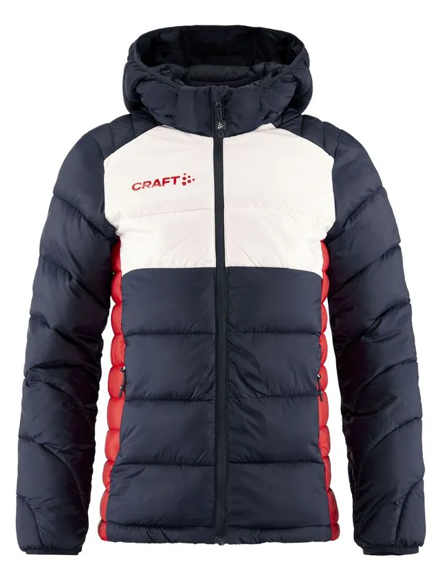 Craft Jr Jakke Nor Core Explore 134/140 Perfekt vattert jakke for kulde 