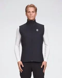 Dæhlie Herre Vest Momentum S Isolerende vest til tur og trening-Black