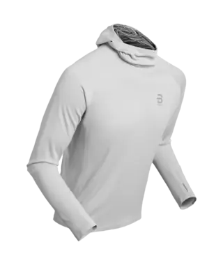 D&#230;hlie Herre Tr&#248;ye LS Run 365 Teknisk hettegenser for l&#248;ping