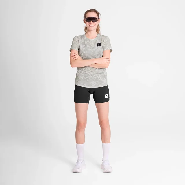 SAYSKY Dame Trøye Combat Camo SS S Teknisk løpetrøye med helprint - SA 