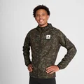 SAYSKY M Jakke Camo Pace S Komfortabel jakke for løping - Brown Aop